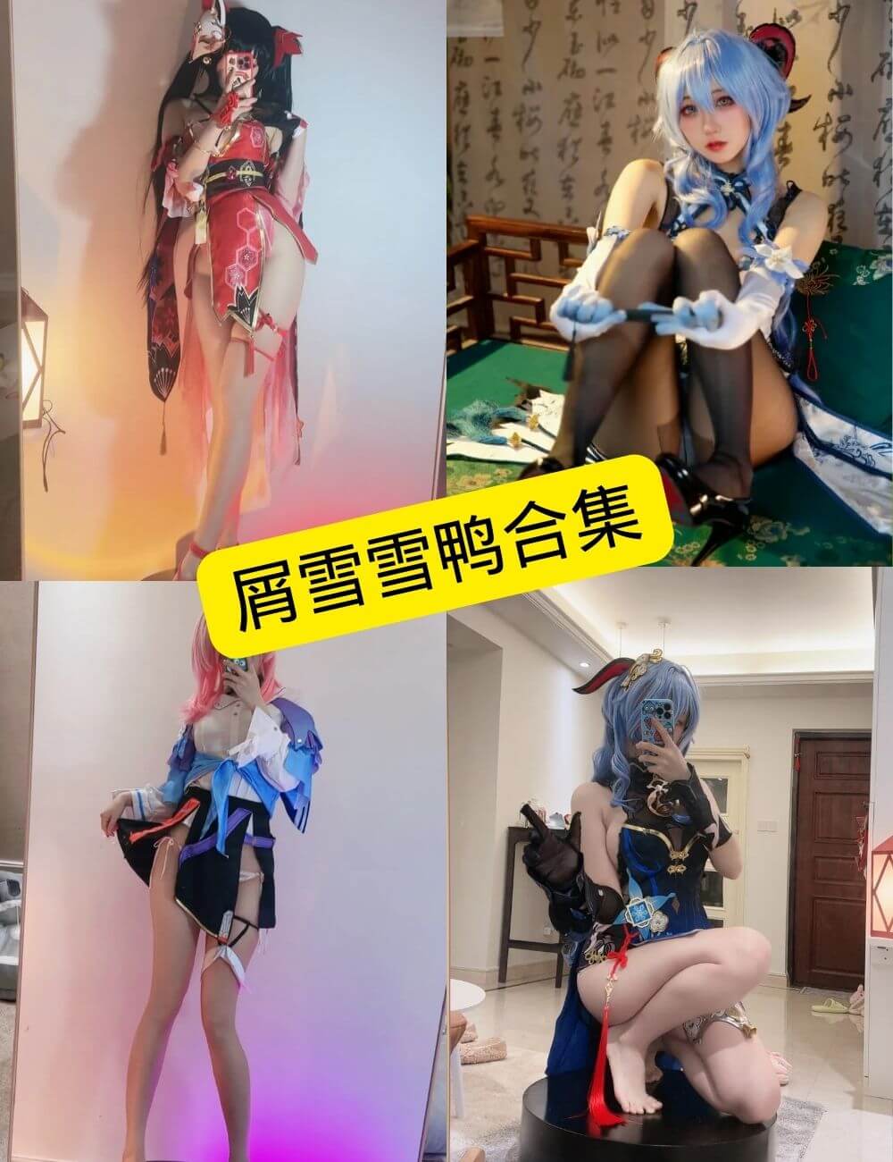 屑雪雪鸭写真合集封面