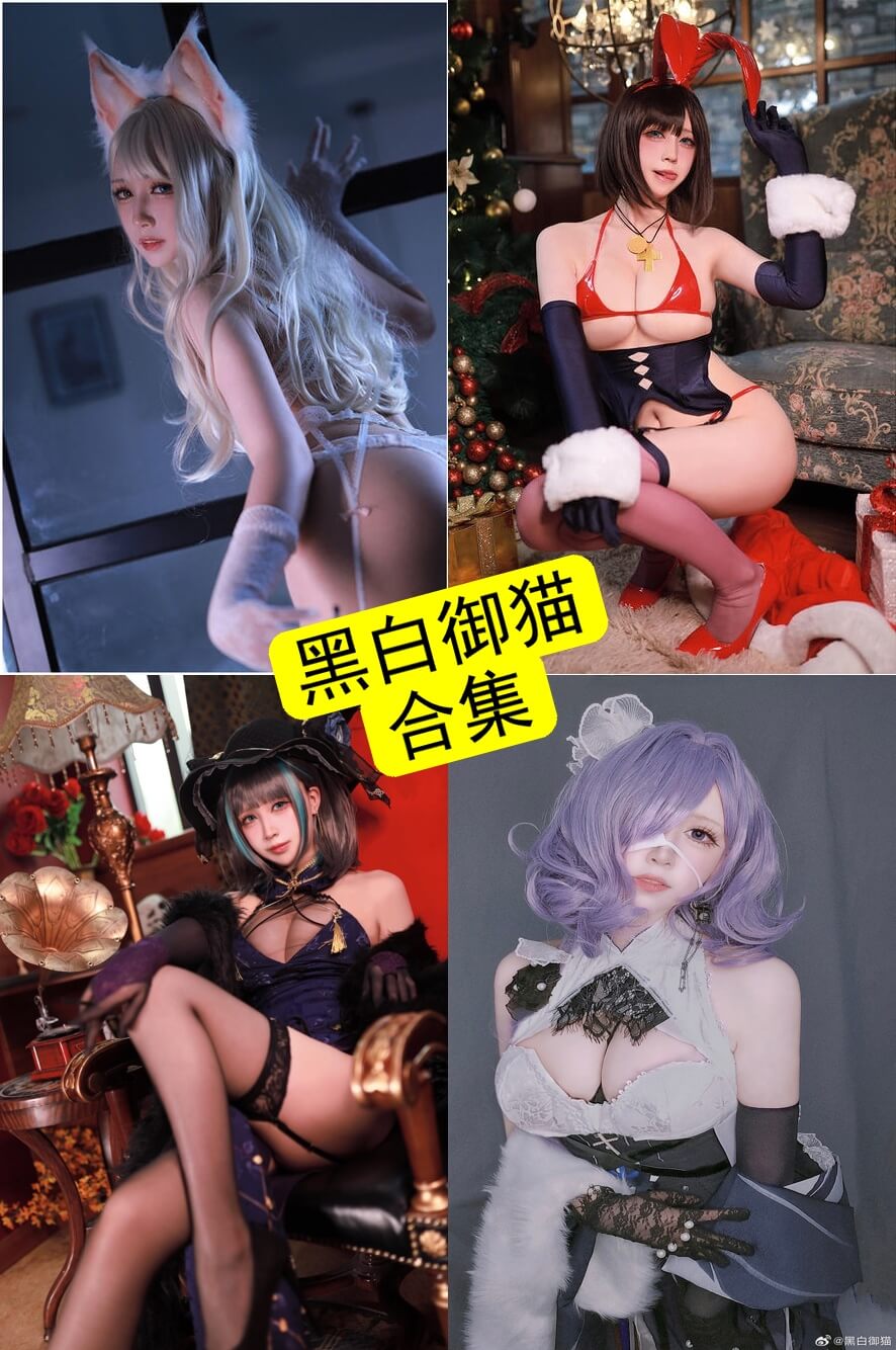 黑白御猫写真封面
